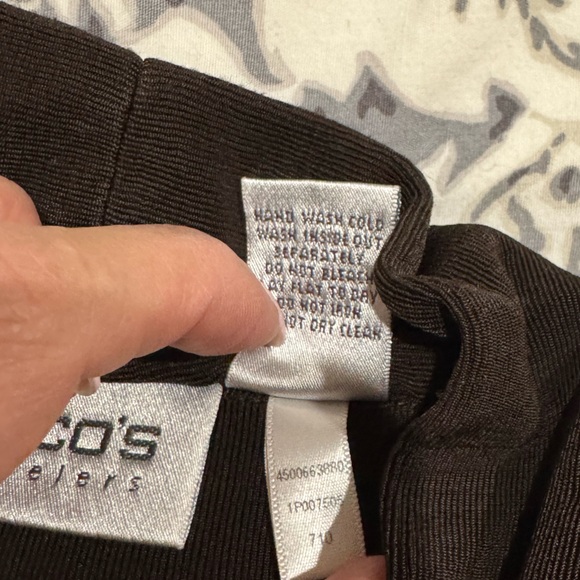 Chico's brown Open-Front cardigan with Stud Accents size 3 Vanity - Picture 12 of 12